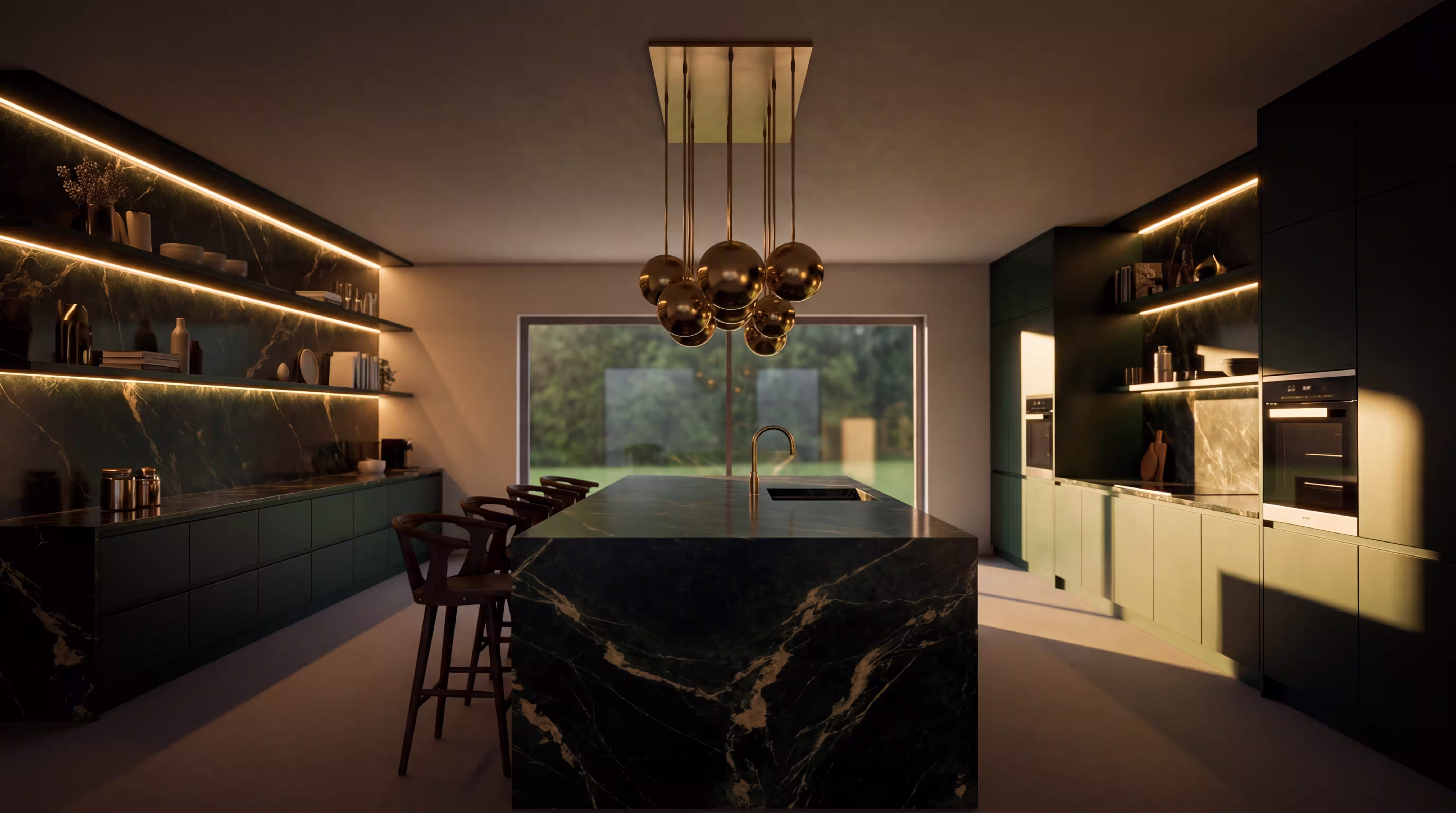 Architectural walkthrough film placeholder