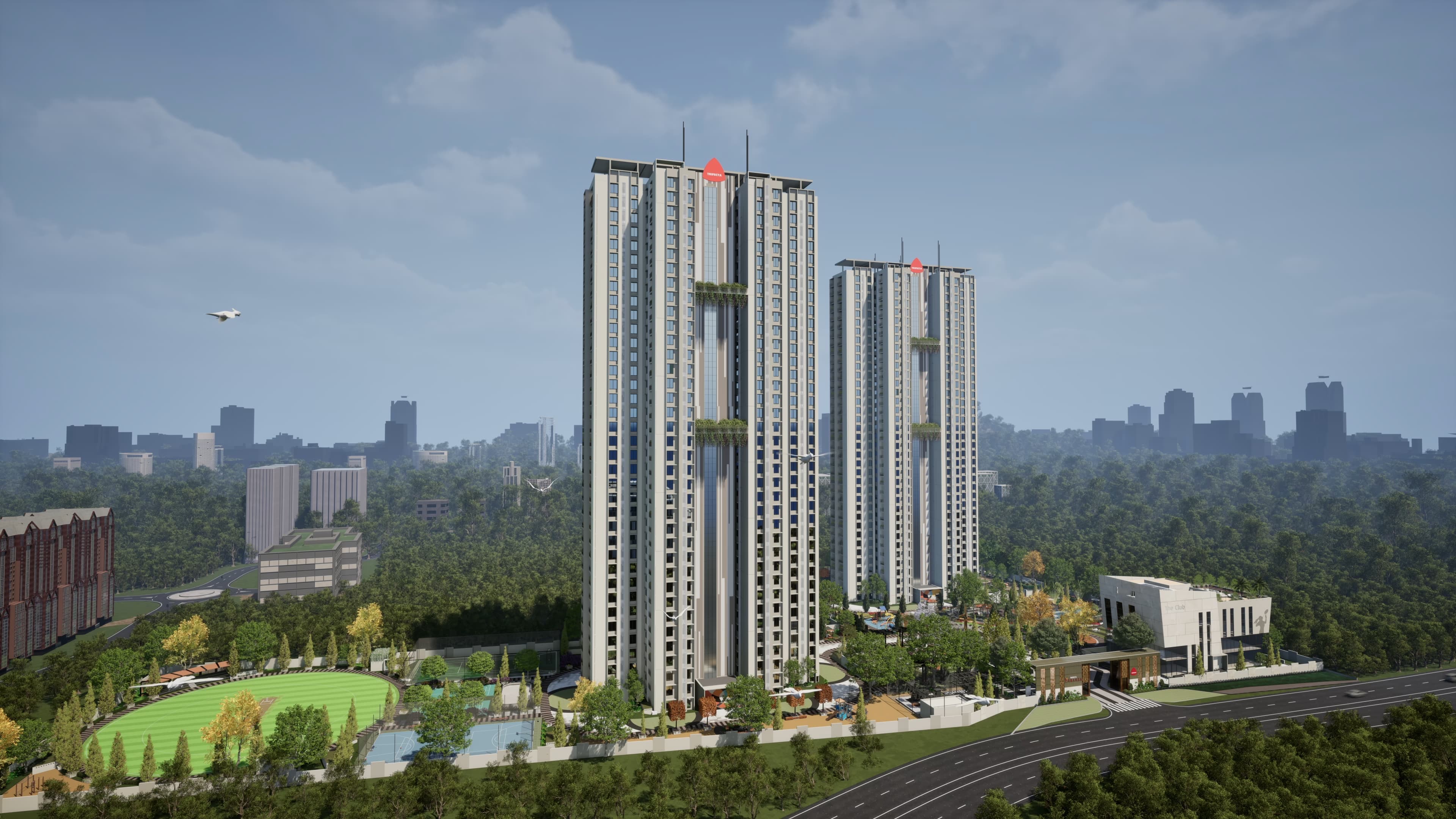 Immersive real estate launch microsite placeholder